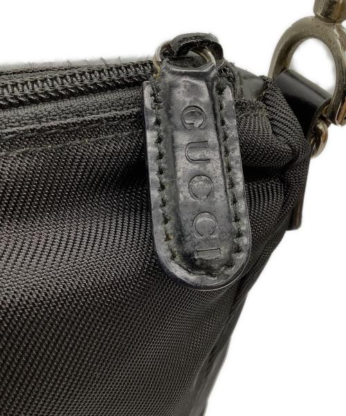 GUCCI（グッチ）GUCCI (グッチ) バンブーハンドバッグ ブラックの古着・服飾アイテム