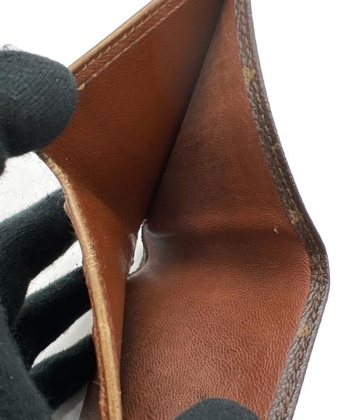 LOUIS VUITTON（ルイ ヴィトン）LOUIS VUITTON (ルイ ヴィトン) 2つ折り財布/モノグラム・ポルトビエ・カルトブルー ブラウンの古着・服飾アイテム