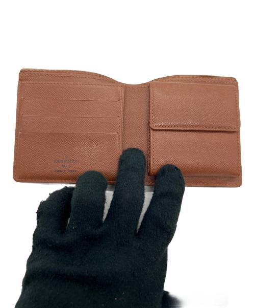 LOUIS VUITTON（ルイ ヴィトン）LOUIS VUITTON (ルイ ヴィトン) 2つ折り財布/モノグラム・ポルトビエ・カルトクレディ・モネ ブラウンの古着・服飾アイテム