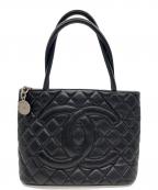CHANELシャネル）の古着「ハンドバッグ/マトラッセ/キャビアスキン」｜ブラック