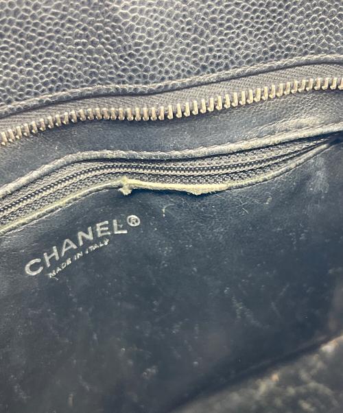 CHANEL（シャネル）CHANEL (シャネル) ハンドバッグ/マトラッセ/キャビアスキン ブラックの古着・服飾アイテム