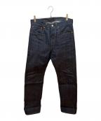 LEVI'S VINTAGE CLOTHINGリーバイス ビンテージ クロージング）の古着「デニムパンツ/501XX/1947年復刻モデル/3015/隠しリベット/リジットデニム」｜インディゴ
