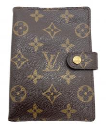 LOUIS VUITTON（ルイ ヴィトン）の古着「手帳カバー/モノグラム・アジェンダPM」｜ブラウン