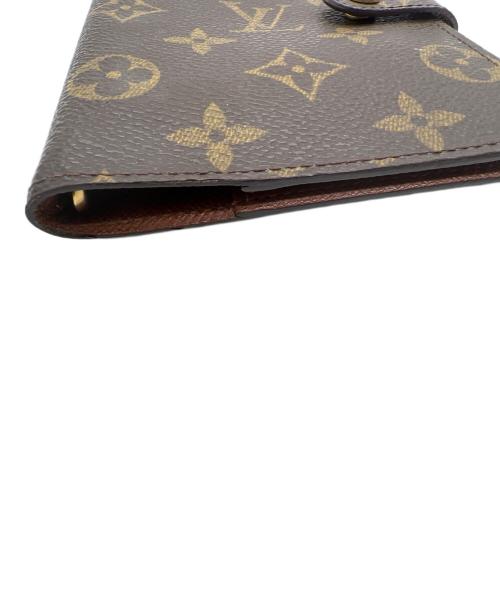 LOUIS VUITTON（ルイ ヴィトン）LOUIS VUITTON (ルイ ヴィトン) 手帳カバー/モノグラム・アジェンダPM ブラウンの古着・服飾アイテム