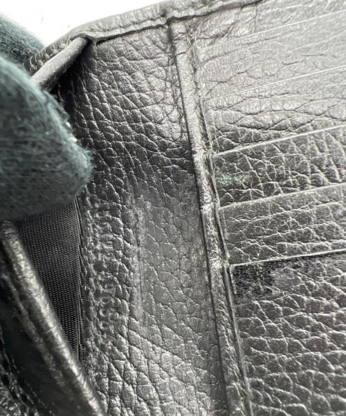 GUCCI（グッチ）GUCCI (グッチ) 2つ折り財布 ブラックの古着・服飾アイテム