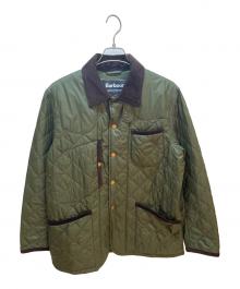 Barbour×Engineered Garments（バブアー×エンジニアドガーメンツ）の古着「キルティングジャケット」｜カーキ×ブラウン