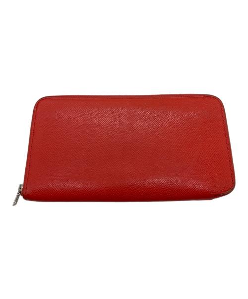 HERMES（エルメス）HERMES (エルメス) ラウンドファスナー長財布/アザップシルクイン クラシック ローズシャイプールの古着・服飾アイテム