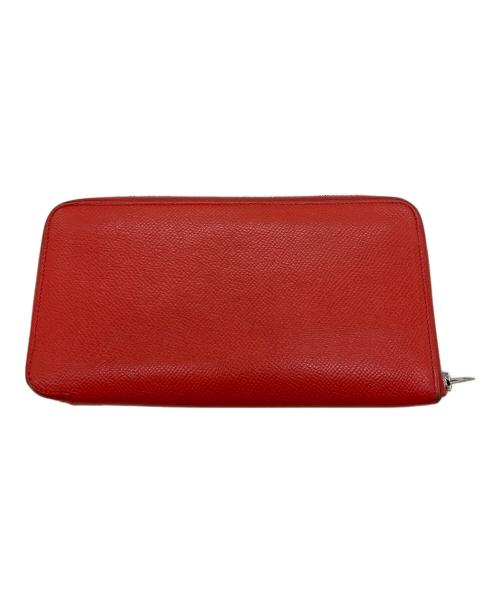 HERMES（エルメス）HERMES (エルメス) ラウンドファスナー長財布/アザップシルクイン クラシック ローズシャイプールの古着・服飾アイテム