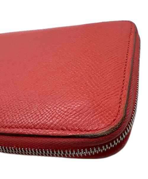 HERMES（エルメス）HERMES (エルメス) ラウンドファスナー長財布/アザップシルクイン クラシック ローズシャイプールの古着・服飾アイテム