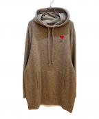 Vivienne Westwood manヴィヴィアン ウェストウッド マン）の古着「ニットパーカー」｜ライトブラウン