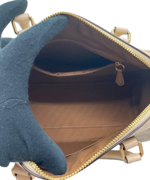 COACH（コーチ）COACH (コーチ) 2WAYミニボストンバッグ ライトブラウンの古着・服飾アイテム