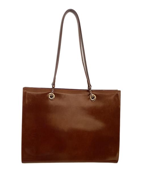 Cartier（カルティエ）Cartier (カルティエ) トートバッグ ブラウンの古着・服飾アイテム