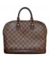 LOUIS VUITTON (ルイ ヴィトン) ハンドバッグ/ダミエ・アルマ ブラウン：50000円