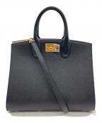 Salvatore Ferragamoサルヴァトーレ フェラガモ）の古着「2WAYショルダーバッグ」｜ブラック