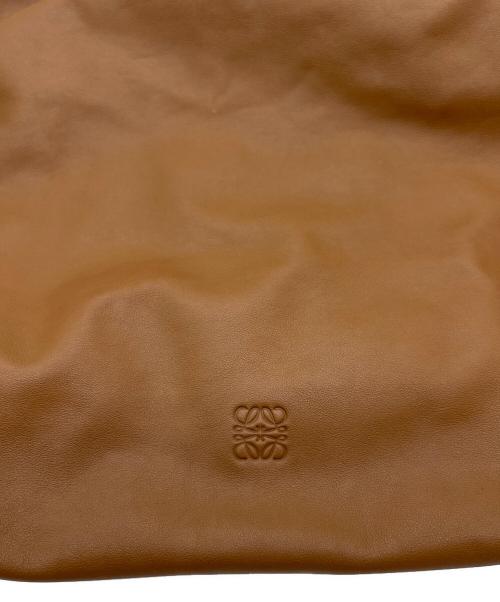 LOEWE（ロエベ）LOEWE (ロエベ) レザーナップサック ブラウンの古着・服飾アイテム
