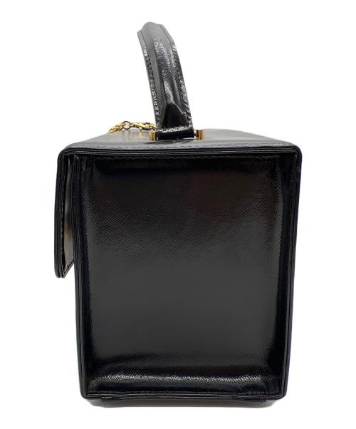 GIANNI VERSACE（ジャンニ・ヴェルサーチ）GIANNI VERSACE (ジャンニ・ヴェルサーチ) ハンドバッグ ブラックの古着・服飾アイテム