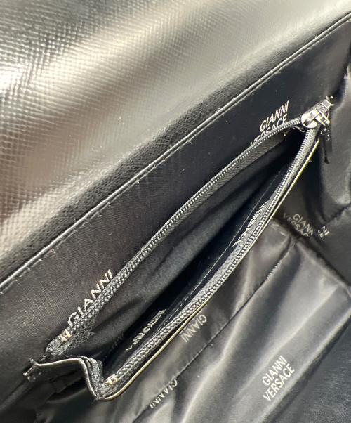 GIANNI VERSACE（ジャンニ・ヴェルサーチ）GIANNI VERSACE (ジャンニ・ヴェルサーチ) ハンドバッグ ブラックの古着・服飾アイテム