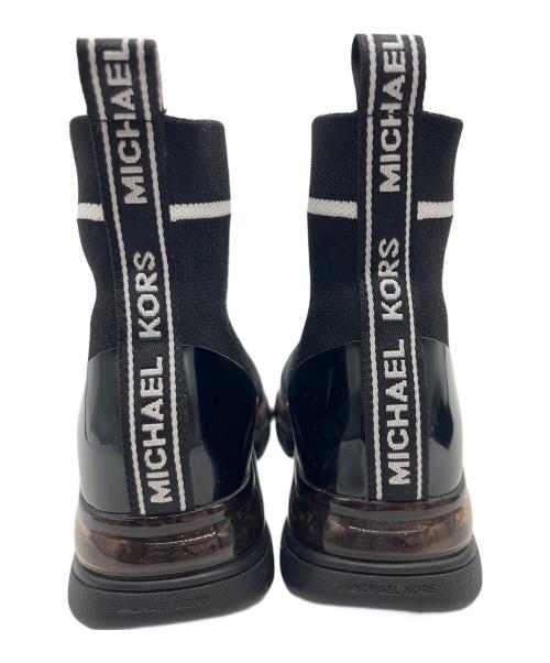 MICHAEL KORS（マイケル・コース）MICHAEL KORS (マイケルコース) ソックススニーカー ブラック サイズ:24の古着・服飾アイテム