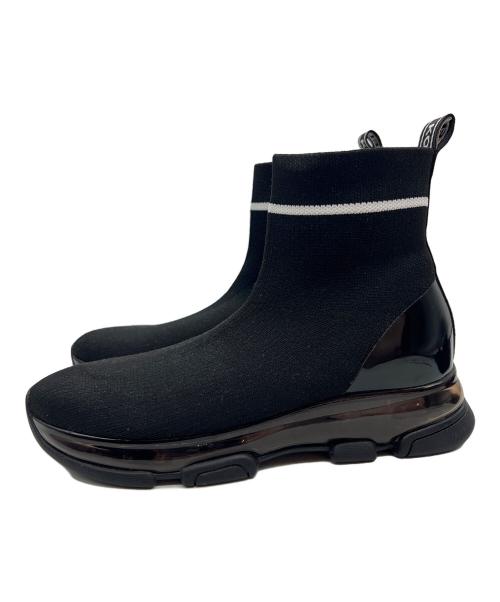 MICHAEL KORS（マイケル・コース）MICHAEL KORS (マイケルコース) ソックススニーカー ブラック サイズ:24の古着・服飾アイテム