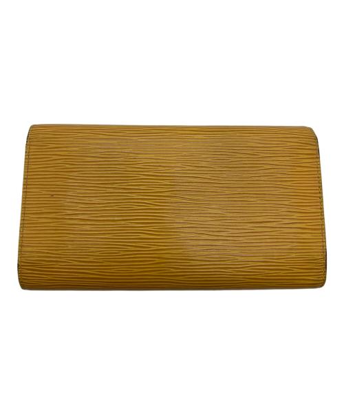 LOUIS VUITTON（ルイ ヴィトン）LOUIS VUITTON (ルイ ヴィトン) 3つ折り財布/エピ・ポルトトレゾール・インターナショナル イエローの古着・服飾アイテム