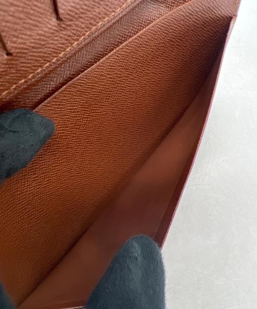 LOUIS VUITTON（ルイ ヴィトン）LOUIS VUITTON (ルイ ヴィトン) 長財布/モノグラム・ポルト・カルト・クレディ ブラウンの古着・服飾アイテム