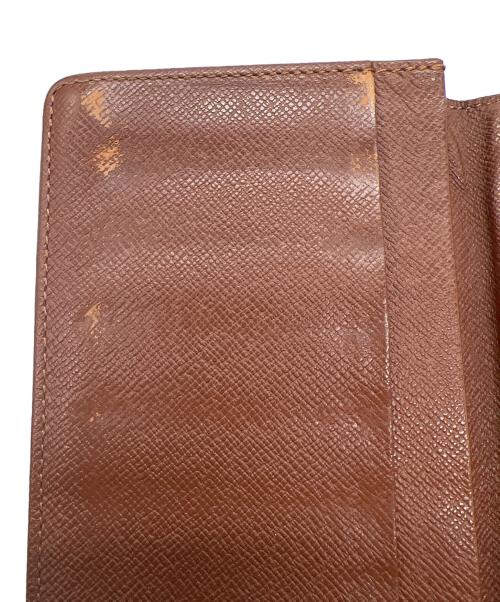LOUIS VUITTON（ルイ ヴィトン）LOUIS VUITTON (ルイ ヴィトン) 長財布/モノグラム・ポルト・カルト・クレディ ブラウンの古着・服飾アイテム