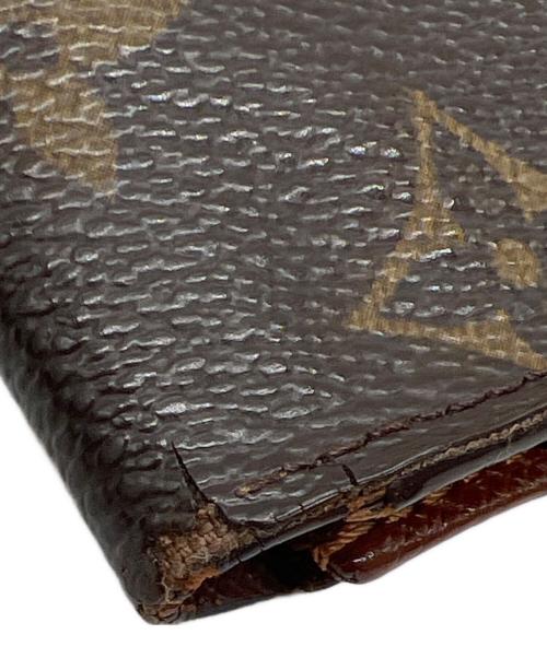 LOUIS VUITTON（ルイ ヴィトン）LOUIS VUITTON (ルイ ヴィトン) 長財布/モノグラム・ポルト・カルト・クレディ ブラウンの古着・服飾アイテム