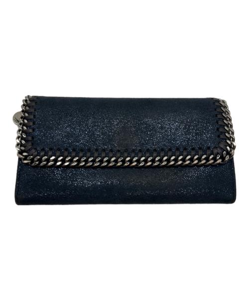 STELLA McCARTNEY（ステラマッカートニー）STELLA McCARTNEY (ステラマッカートニー) 長財布 ネイビーの古着・服飾アイテム
