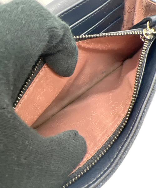 STELLA McCARTNEY（ステラマッカートニー）STELLA McCARTNEY (ステラマッカートニー) 長財布 ネイビーの古着・服飾アイテム