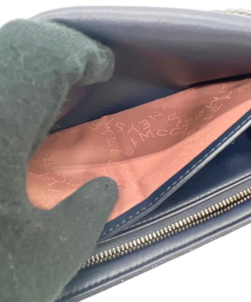 STELLA McCARTNEY（ステラマッカートニー）STELLA McCARTNEY (ステラマッカートニー) 長財布 ネイビーの古着・服飾アイテム