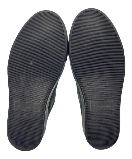 Acne studios（アクネ ストゥディオズ）Acne studios (アクネ ストゥディオス) ハイカットスニーカー カーキ サイズ:不明の古着・服飾アイテム