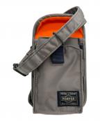 PORTERポーター）の古着「ショルダーポーチ/PX TANKER/GPS HOLDER」｜カーキ