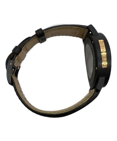 BVLGARI（ブルガリ）BVLGARI (ブルガリ) アナログウォッチ ブラックの古着・服飾アイテム
