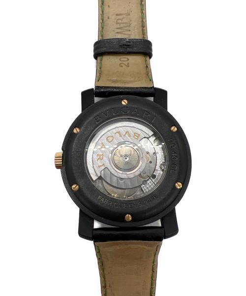 BVLGARI（ブルガリ）BVLGARI (ブルガリ) アナログウォッチ ブラックの古着・服飾アイテム