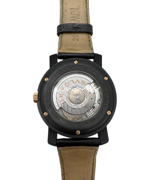 BVLGARI（ブルガリ）BVLGARI (ブルガリ) アナログウォッチ ブラックの古着・服飾アイテム