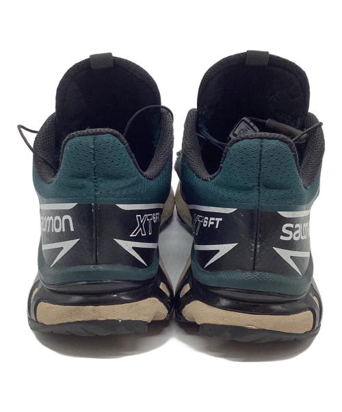 SALOMON（サロモン）SALOMON (サロモン) スニーカー/XT-6FT グリーン×ブラック サイズ:27cmの古着・服飾アイテム
