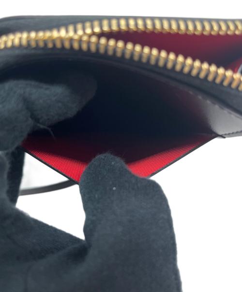 Salvatore Ferragamo（サルヴァトーレ フェラガモ）Salvatore Ferragamo (サルヴァトーレ フェラガモ) ガンチーニスマートフォンホルダー レッド×ブラックの古着・服飾アイテム