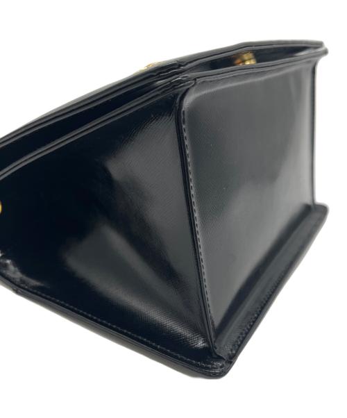 GIANNI VERSACE（ジャンニ・ヴェルサーチ）GIANNI VERSACE (ジャンニ・ヴェルサーチ) ハンドバッグ ブラックの古着・服飾アイテム