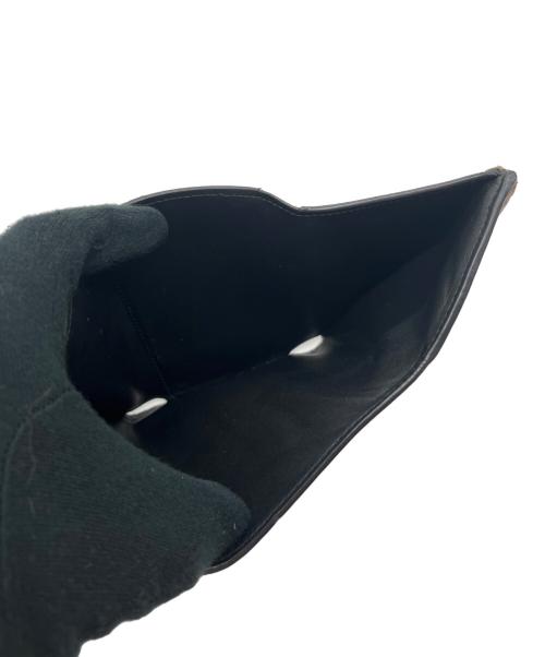 LOEWE（ロエベ）LOEWE (ロエベ) 3つ折り財布/リピートアナグラム ライトブラウン×ブラックの古着・服飾アイテム