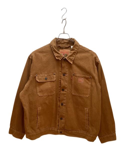 LEVI'S（リーバイス）LEVI'S (リーバイス) ワークジャケット ブラウン サイズ:XLの古着・服飾アイテム