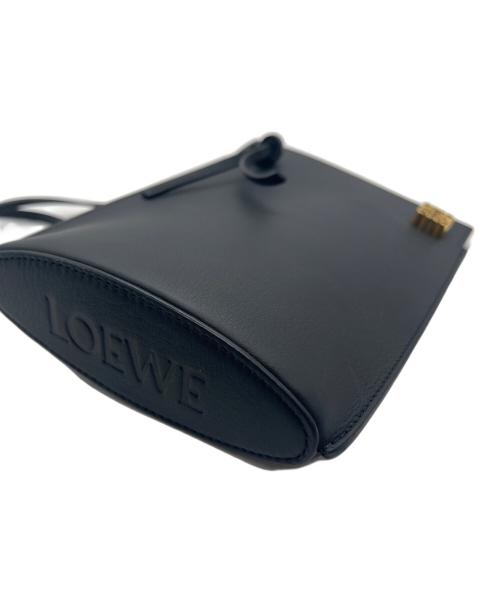 LOEWE（ロエベ）LOEWE (ロエベ) ショルダーポーチ/ダイスポケット ブラックの古着・服飾アイテム