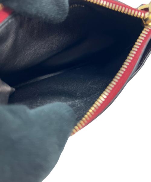 MIU MIU（ミュウミュウ）MIU MIU (ミュウミュウ) カードケース レッドの古着・服飾アイテム