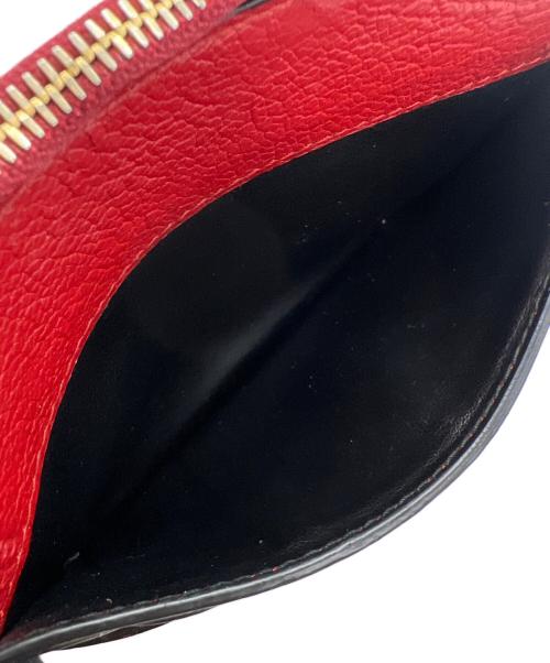 MIU MIU（ミュウミュウ）MIU MIU (ミュウミュウ) カードケース レッドの古着・服飾アイテム