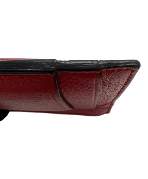 MIU MIU（ミュウミュウ）MIU MIU (ミュウミュウ) カードケース レッドの古着・服飾アイテム