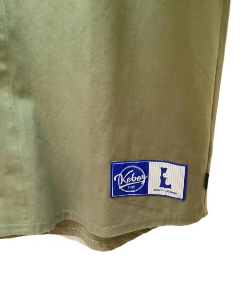 KEBOZ（ケボズ）KEBOZ (ケボズ) ゲームシャツ グリーン サイズ:Lの古着・服飾アイテム