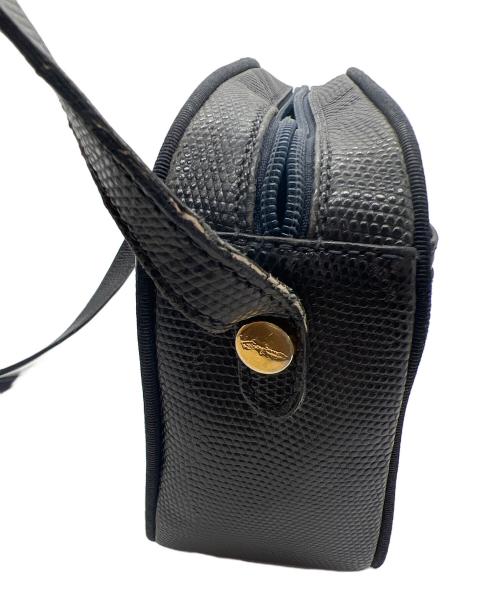 Salvatore Ferragamo（サルヴァトーレ フェラガモ）Salvatore Ferragamo (サルヴァトーレ フェラガモ) ショルダーポーチ ネイビーの古着・服飾アイテム