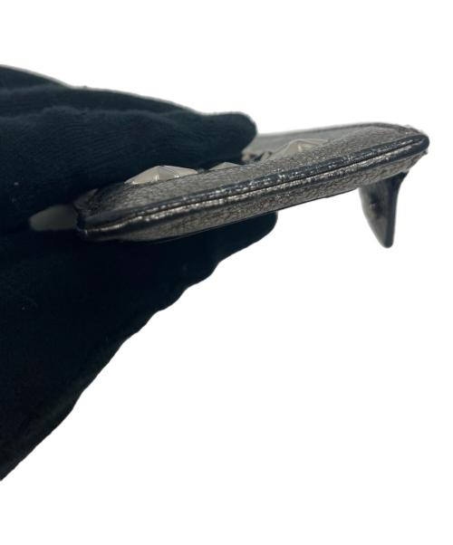 JIMMY CHOO（ジミーチュウ）JIMMY CHOO (ジミーチュウ) コインケース/スタースタッズ シルバーの古着・服飾アイテム