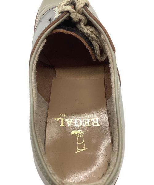 REGAL（リーガル）REGAL (リーガル) サドルシューズ カーキ×ブラック サイズ:23の古着・服飾アイテム