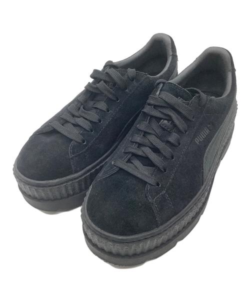 PUMA（プーマ）PUMA (プーマ) Fenty by Rihanna Cleated Creeper ブラック サイズ:23.5ｃｍの古着・服飾アイテム
