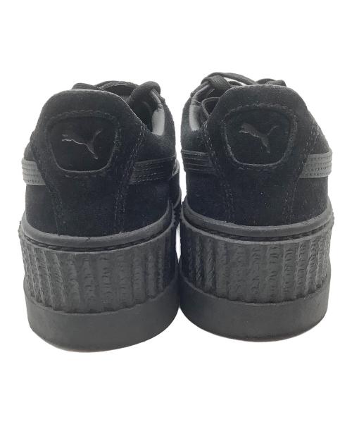 PUMA（プーマ）PUMA (プーマ) Fenty by Rihanna Cleated Creeper ブラック サイズ:23.5ｃｍの古着・服飾アイテム